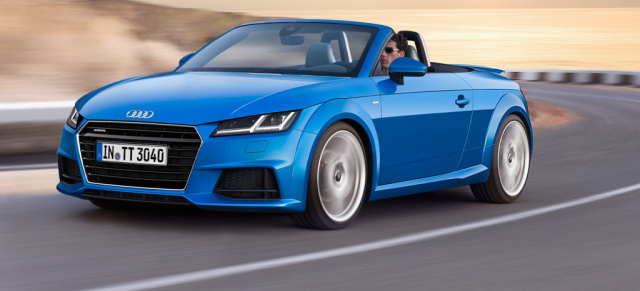 Die Offenbarung? Audi TT Roadster: Audi zeigt den offenen TT und TTS auf Pariser Automobilsalon