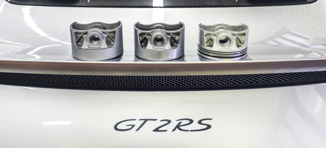 Kolben aus dem 3D-Laserdrucker: Neuer Porsche 911 GT2 RS bekommt gedruckte Kolben und 700 PS