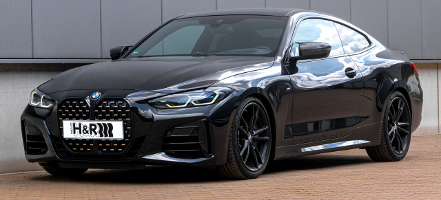 Forcing the Four: H&R Tieferlegungsfedern für BMW M440 Coupé + Cabrio (G23)