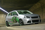 The Incredible Hulk - VW Polo 9N Tuning: VW Polo 9n im kräftigen Design und Tuning