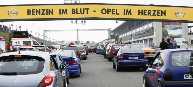 Opeltreffen Oschersleben 2013: Rund 60.000 Besucher und 16.000 Fahrzeuge bei der 18. Ausgabe des weltweit größten Opeltreffens