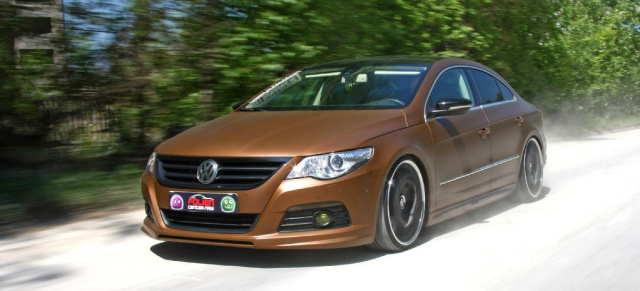 Hot Brownie - VW Passat CC-Tuning: Marrakesch meets Mulliner 