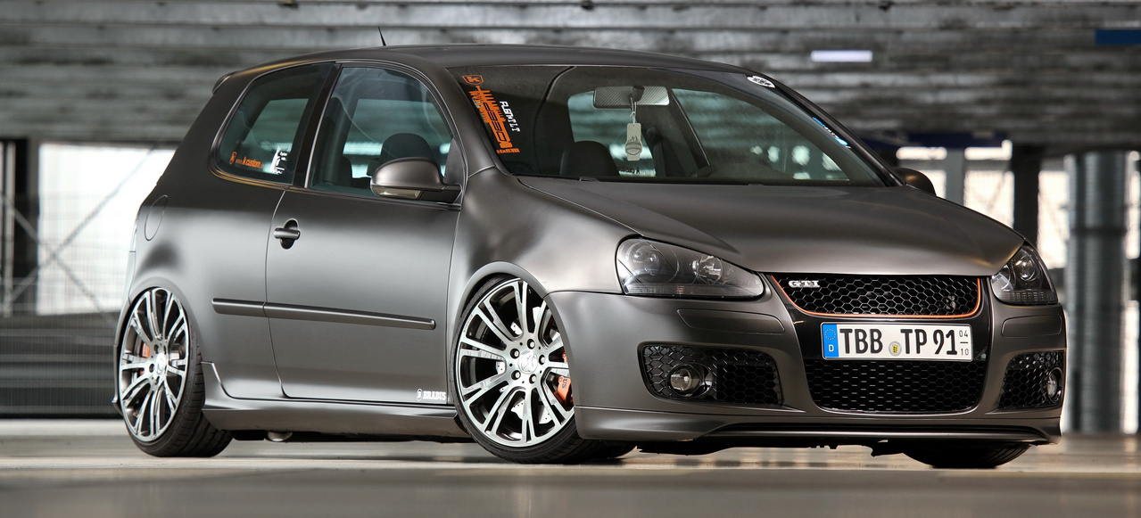 finsterling mit edel zutaten vw golf 5 gti im brabus look 4445