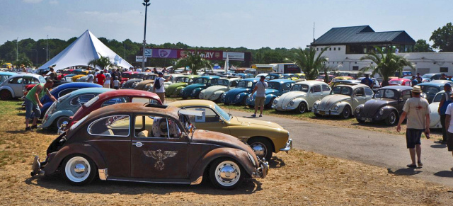 So war´s beim 8. European Bug In: Full House! Tausende von Fans trafen sich im Aircooled-Mecca Chimay