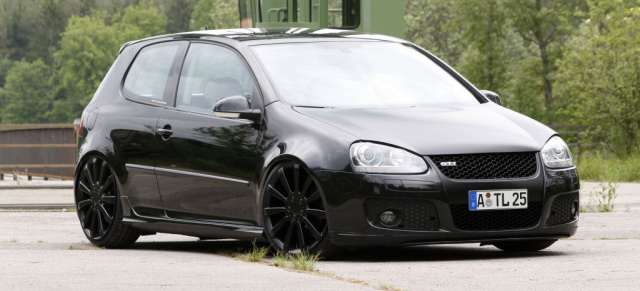 Golf 5 GTI: Düstere Legende: 2005er Golf 5 GTI verschreibt sich der "Dunklen Seite"