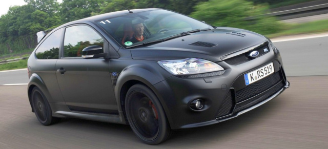 Kampfsportler mit böser Optik im Fahrbericht: Ford Focus RS500 (2010): RS = Rasantes Spitzenmodell - jetzt limitiert auf 500 Exemplare