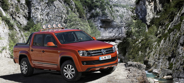 Stadt, Land, Fluss  VW Amarok Canyon: Erster Ausritt im Pick-up-Sondermodell für einen einzigartigen Auftritt 