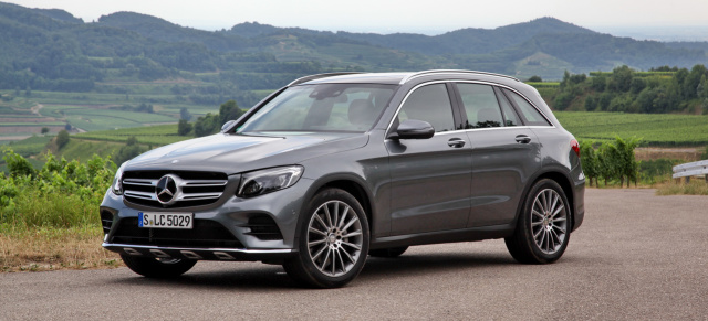 Fahrbericht: VAU-MAX.de unterwegs im neuen Mercedes-Benz GLC: Der Mercedes-Benz GLC - ein Gegner für den kommenden Tiguan?