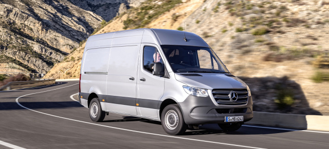 Premiere: Mercedes-Benz Sprinter 2018: Das ist der neue Sprinter 