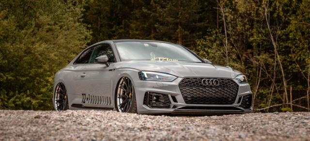 Downsizing auf Audi-Art: Tobis RS5 mit Airride und 21 Zoll