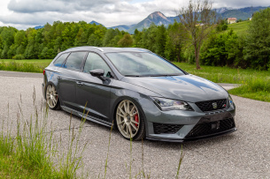 Vorsicht, scharf: Kantiger Seat Leon ST Cupra mit Tiefgang