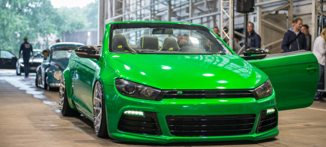 22. Juni 2025, Enschede (Niederlande): Mega-Event für VAG-Fans: Volkstyle Base am Flughafen Twenthe