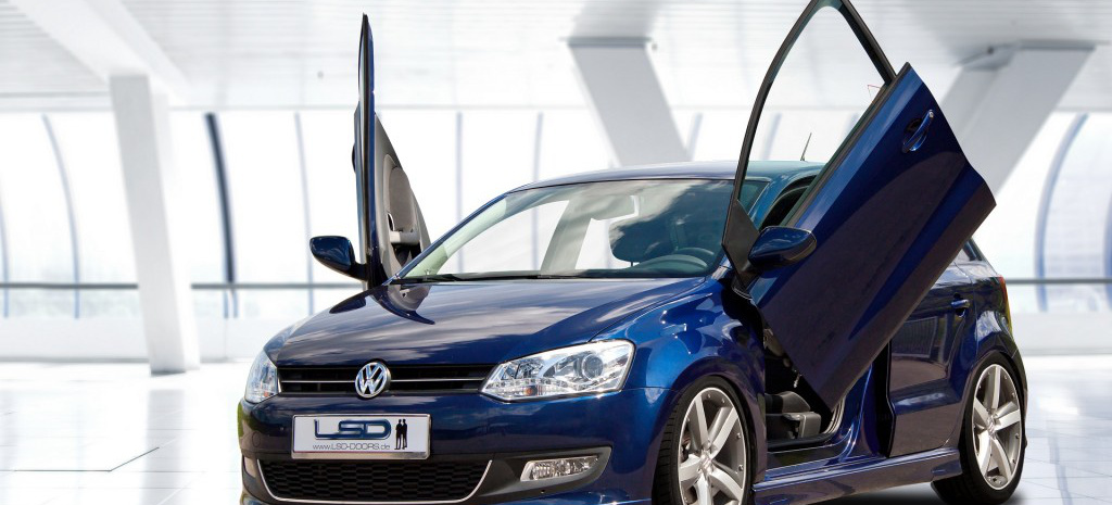 LSD-Flügeltüren für den VW Polo 6R: Neue Türbeschläge für den Polo