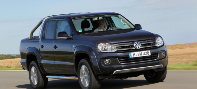 Die Amarok Updates zum neuen Modelljahr 2013: 2013er VW Amarok aus Hannover mit mehr Leistung, Komfort und erweiterter Sonderausstattung
