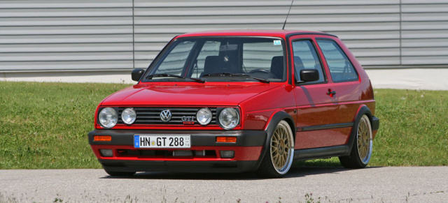 Wenn am Morgen der Turbo-Gockel kräht: Golf II 16V Turbo mit über 450 PS Leistung