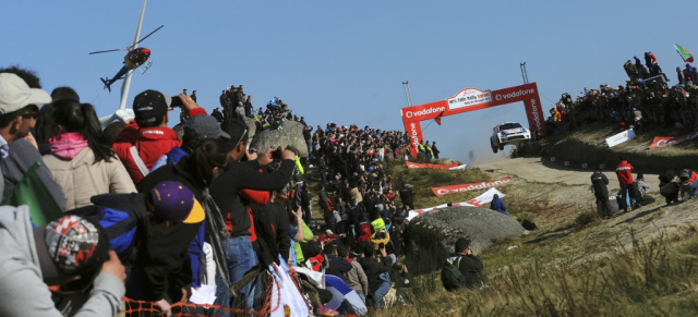 Fafe Rally Sprint mit Flugeinlagen: Mikkelsens umjubelte Premiere vor 100.000 Fans im Fafe Sprint