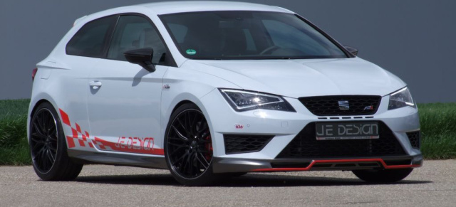 Tuning für den Seat Leon Cupra : JE Design verfeinert den aktuellen Top-Seat Leon Cupra 5F