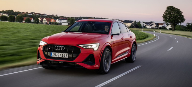 Schon gefahren: 2021er Audi e-tron S Sportback: Das erste Audi e-tron S-Modell im Fahrbericht