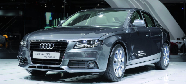 Der Genügsame: Audi A4 TDI concept e: 