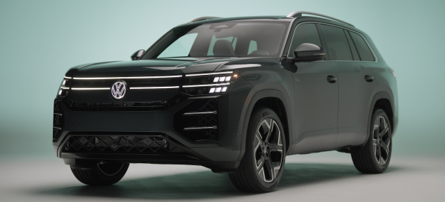 Volkswagen ersetzt den Touareg nicht – stattdessen kommt der Atlas mit markanter Optik, Premium-Interieur und bis zu sieben Sitzen in die USA.: VW Atlas 2027: Das neue Topmodell für den US-Markt