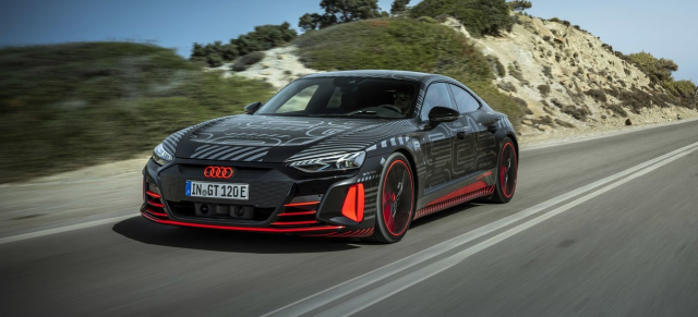 Erste Fahrt im neuen Audi RS e-tron GT: So sieht die RS-Zukunft bei Audi aus!