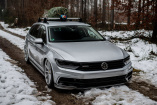 Diesen Passat RS findet nicht nur der Weihnachtsmann geil: Geschenke-Lieferung mit fünf Zylindern, Audi RS3-Motor und 500 PS