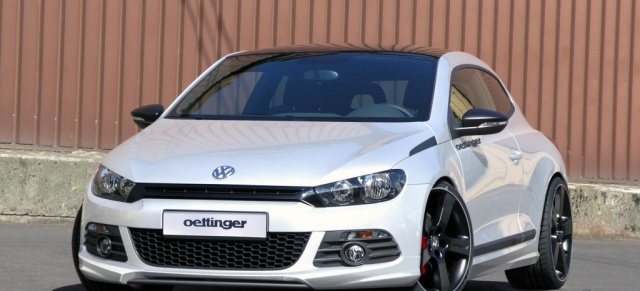 Scirocco-Tuning: Der OETTINGER Scirocco: Kult-Tuner verfeinert nun auch den neuen Scirocco