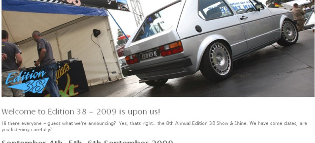 8. "Edition 38" Show & Shine: Eine der Shows, die man in England gesehen haben sollte