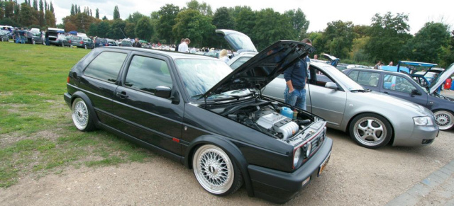 13. VW Treffen Düren 2009  Glück gehabt! : Full House in Düren beim Treffen mit der Tasse