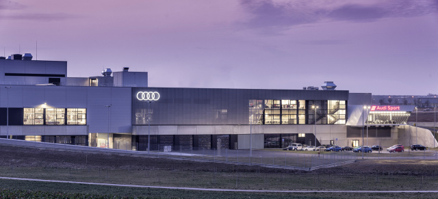 Neuer Name, gleiches Unternehmen: Aus der Audi quattro GmbH wird die Audi Sport GmbH 