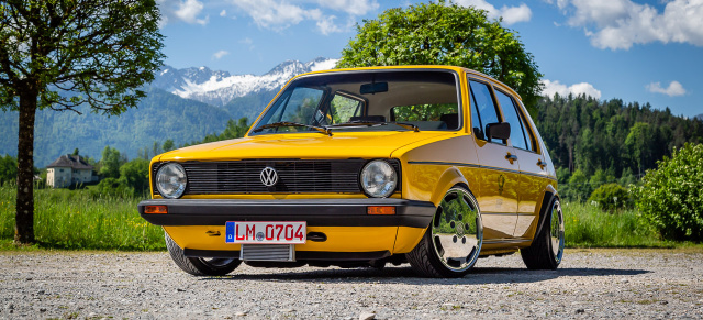 Eilige Drucksache: Dieser VW Golf 1 G60 ist schneller als Street-Scooter der Post