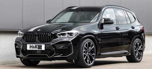 Perfekte Performance: H&R Sportfedern für den neuen BMW X3M