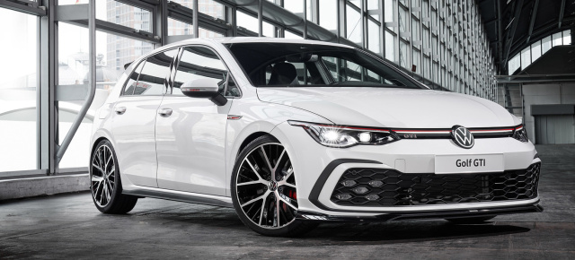 Oettinger-Tuning für den VW Golf 8 GTI: Aerodynamikteile zum 45. GTI-Geburtstag