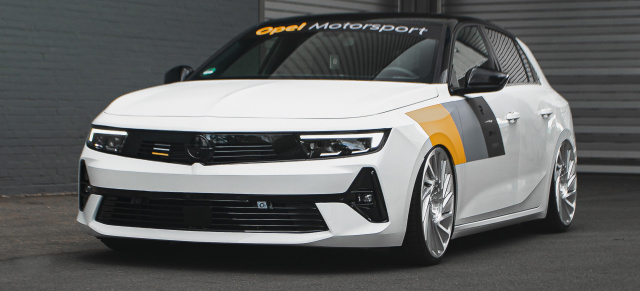 Pimp my Opel: Wenig macht viel aus: Opel Astra Plug-in-Hybrid im Tuning-Outfit