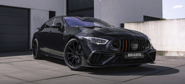 Getunter AMG GT 63 S E PERFORMANCE wird zum BRABUS 930: 413 € pro PS - BRABUS zeigt stärkstes Modell