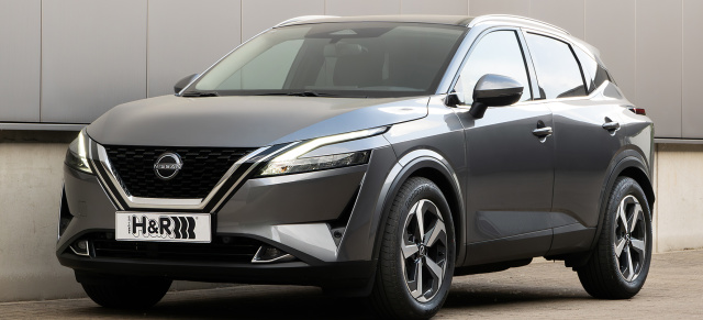 Genration Nummer Drei: Der Nissan Qashqai mit H&R Sportfedern