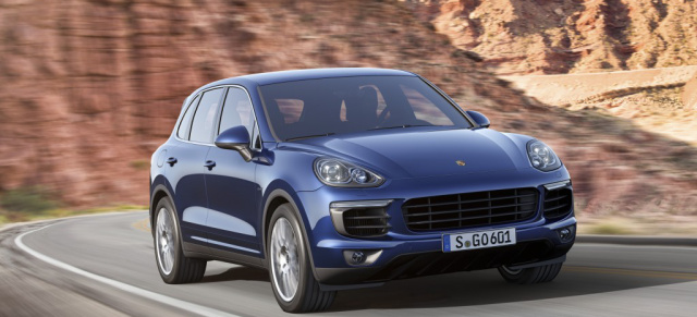 Porsche überarbeitet den Cayenne: Update für das große Porsche SUV zum Modelljahr 2015