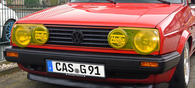 Gut geschützt: Nifty. Headlight Cover für den VW Golf 2