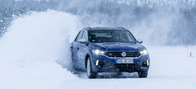 Volkswagen R Experience südlich des Polarkreis: Jetzt anmelden zum Quertreiben im Schneegestöber