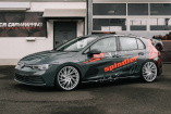 Tuning-Service inklusive - Autohaus Gruppe Spindler Kitzingen: Darf´s ein bisschen mehr sein? VW Golf 8 mit gepfeffertem Fahrwerk und 20-Zoll-Felgen