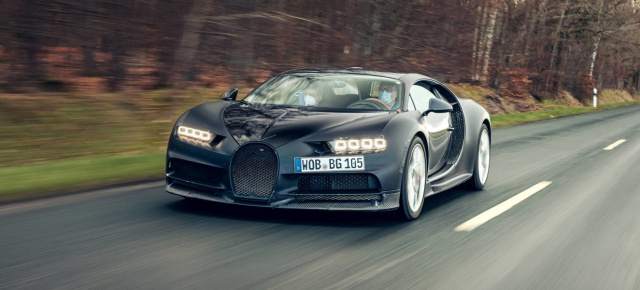 Vom Prototypen zum rollenden Labor: Bugatti Chiron im 8-Jahre-Dauertest