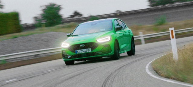Mehr Agilität und Fahrspaß: Ford kündigt einstellbares Track Pack für den Focus ST an