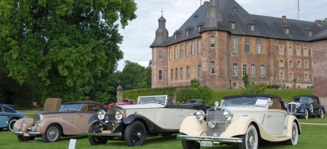 6./7. August: Classic Days Schloss Dyck 2011, Jüchen: Ein Oldtimerfest für's Herz und für die Sinne