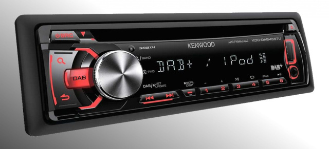 Radioklang in CD-Qualität:  Die neuen Kenwood-Digitalradios KDC-DAB4557U und KDC-DAB43U : DAB+ CD-Receiver für störungsfreien Empfang von über 130 Sendestationen
