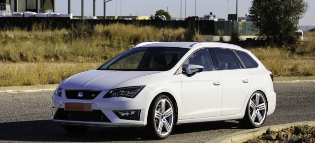 Erlkönig: Seat Leon Kombi kommt als Cupra: Die starken Modelle von Seat stecken in den Startlöchern.