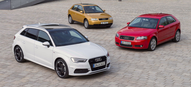 Happy Birthday Audi A3: 20 Jahre Audi A3 Produktion