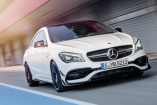 Frisches Styling für den CLA 45 AMG (2016): Modellpflege: Der neue Mercedes-Benz CLA und CLA Shooting Brake