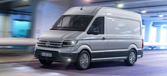 Alles neu am großen VW Transporter: Das ist der neue VW Crafter 