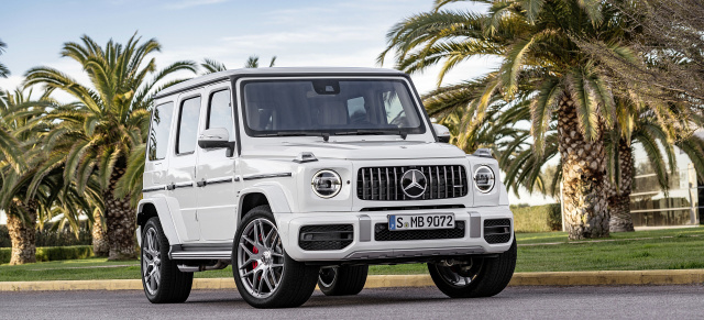 G-waltig mit 585 PS : Das ist der neue Mercedes-AMG G63