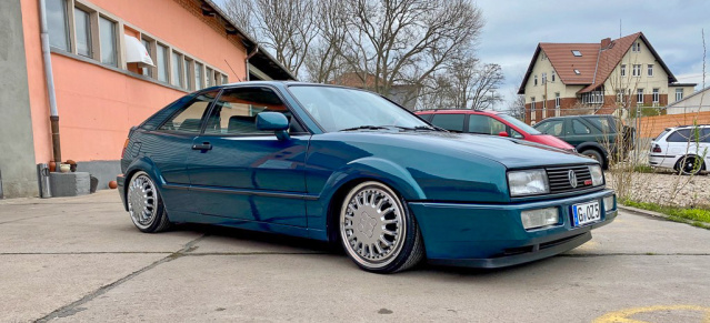 Besser als ein Sechser im Lotto: 1990er VW Corrado im Bestzustand mit Tiefgang und Custom-Felgen